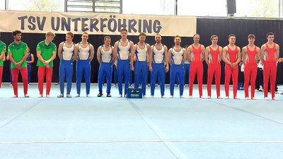 Siegerehrung TV Fuerth 1860 Bay. Regionalliga