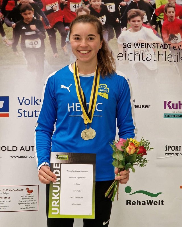 Julia Rath gewinnt Deutschen Crosscup